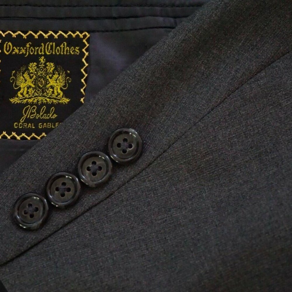 Oxxford Clothes Artisans Seal Manhattan Gray Coat